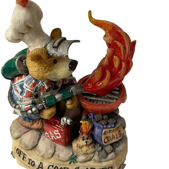 Moose Creek Crossing Moose Off To A Good Start Figurine Dad Father’s Gift 4 12 - Picture 9 of 10